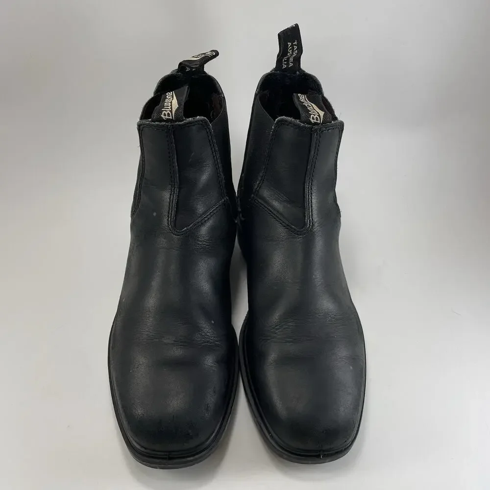 Blundstone 510 Chelsea Boots Mens Size 7 AU/US 8 Leather Slip On Ankle Black